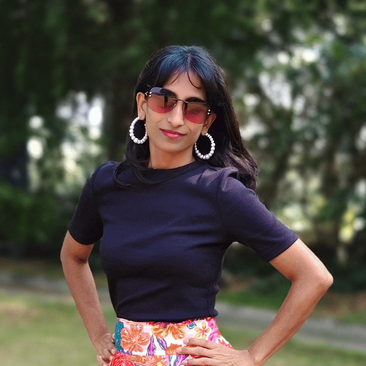 Tropical Maxi-Length Wrap Skirt in Premium Rayon