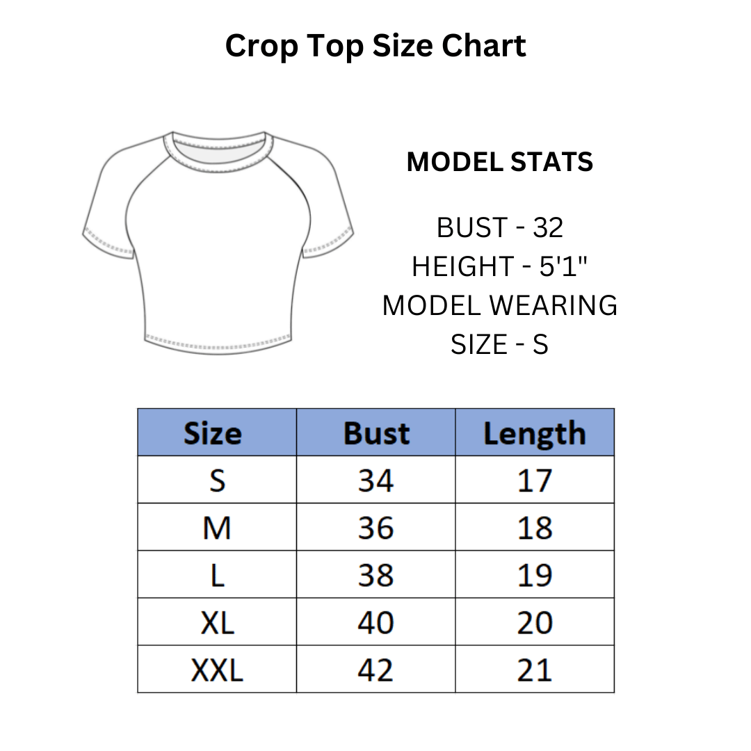 Black Ribbed Cotton Crop Top